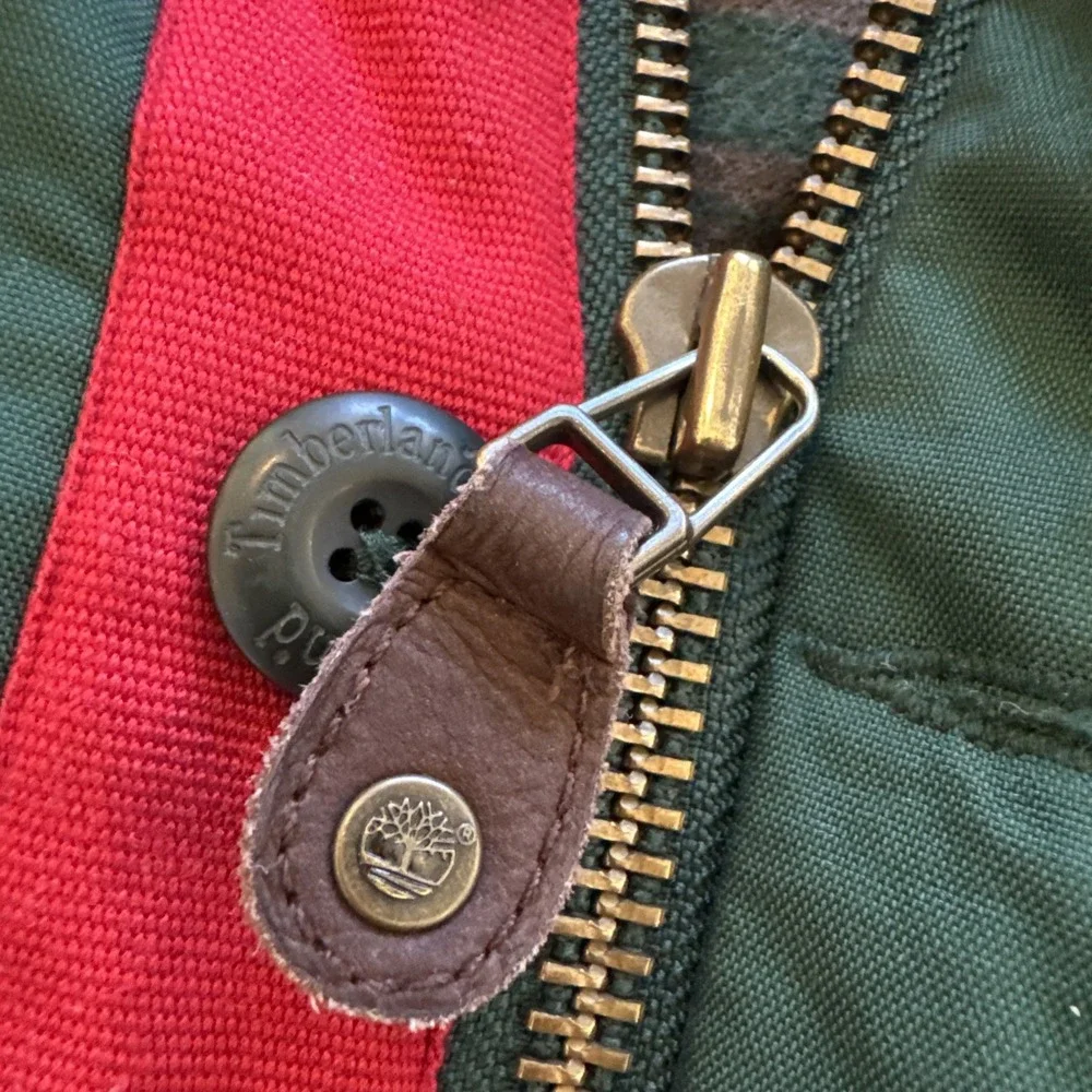 Vintage‎ Timberland Weathergear Jacket Mens L Barn Chore Parka Y2k 90s Green